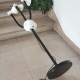 Space age lamp with 4 articulated spots, eyeball, sci-fi, 1970.