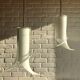 Pair of hanging Fiore by Renato Toso, Leucos Murano 1970