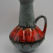 Ceramic vase Fat Lava 1 handle Carstens Germany