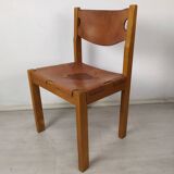Chaises en cuir maison Regain