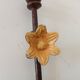 Vintage folk art wall coat rack