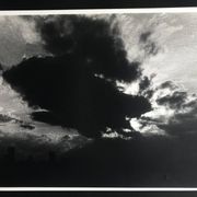 Rosine nusimovici, untitled (cloud iii), c 1980. black and white silver print