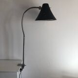 Large vintage 1950s industrial workshop factory lamp - 75 cm