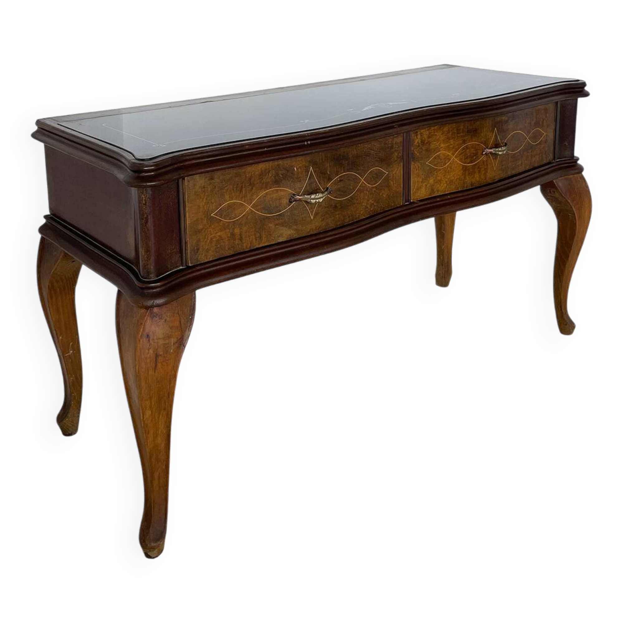 Console italienne/table pétinuse des années 1950