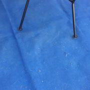Pair of vintage basket armchairs