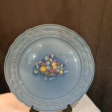 Plat à  gâteau en faience  de Gien