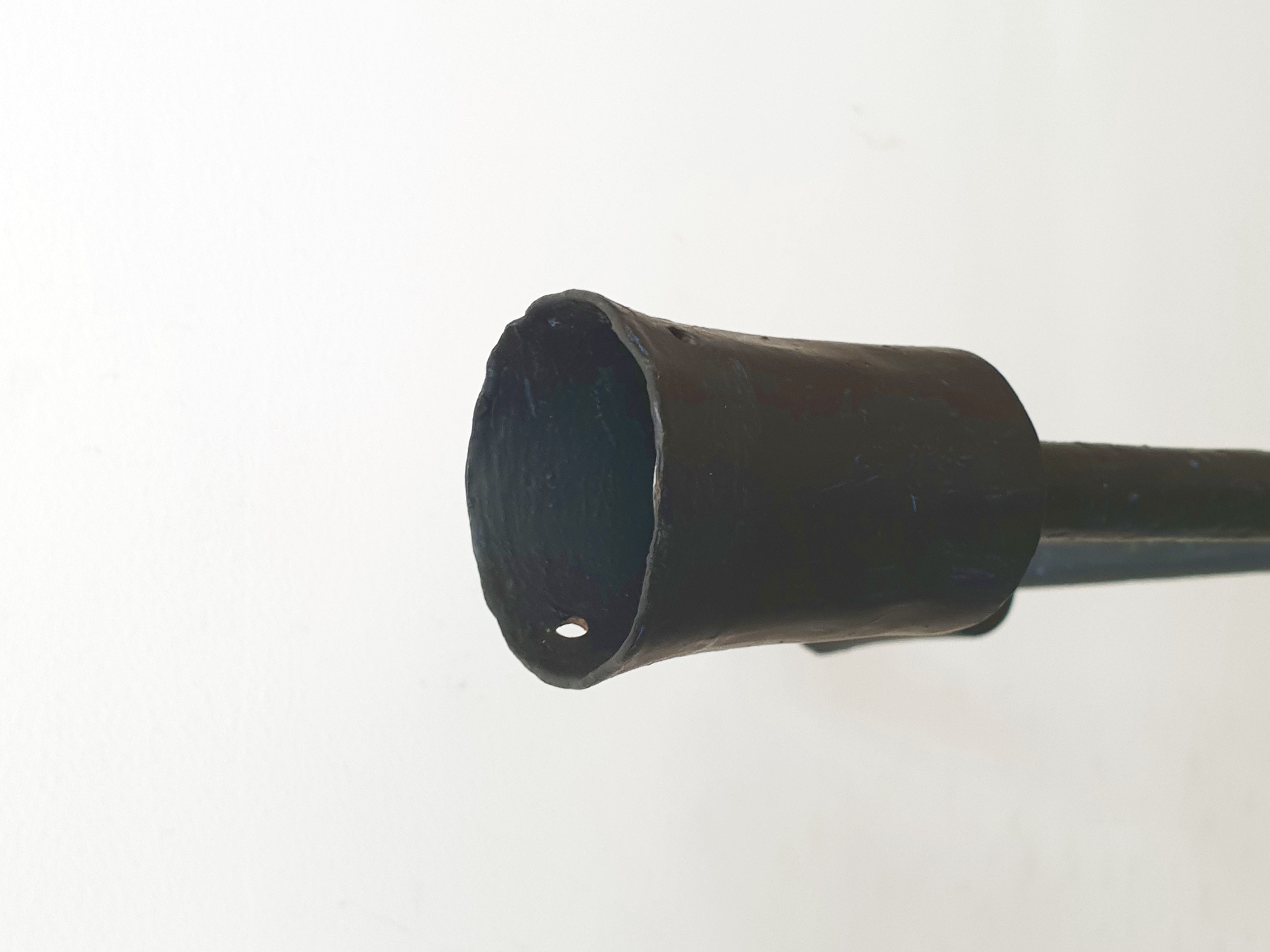 1970 vintage brutalist hanging lamp