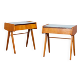 Pair of bedside tables attributed to Frantisek Jirak, 1970