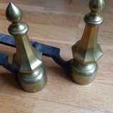 Pair of andirons
