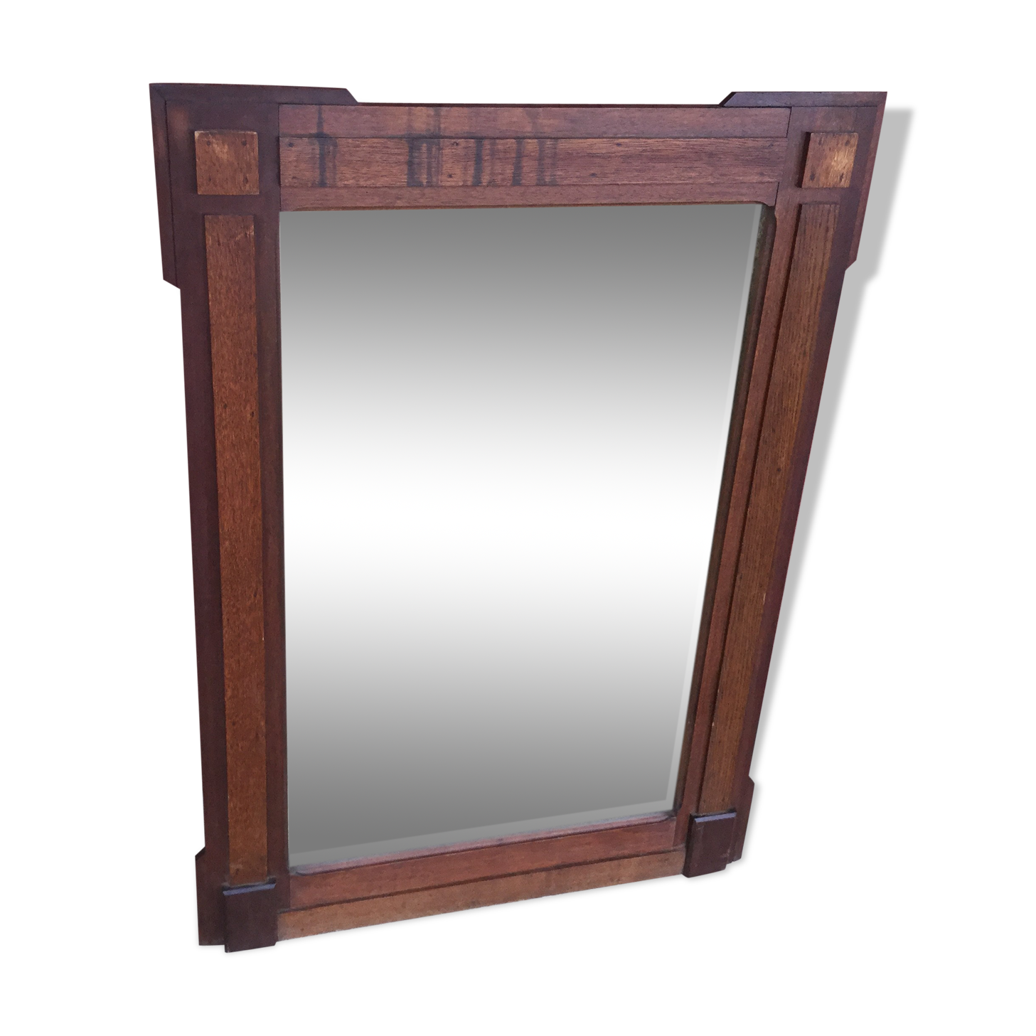 Wooden mirror 74x103cm