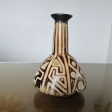 Heber Paz ceramic vase, Chulucanas Peru 1970