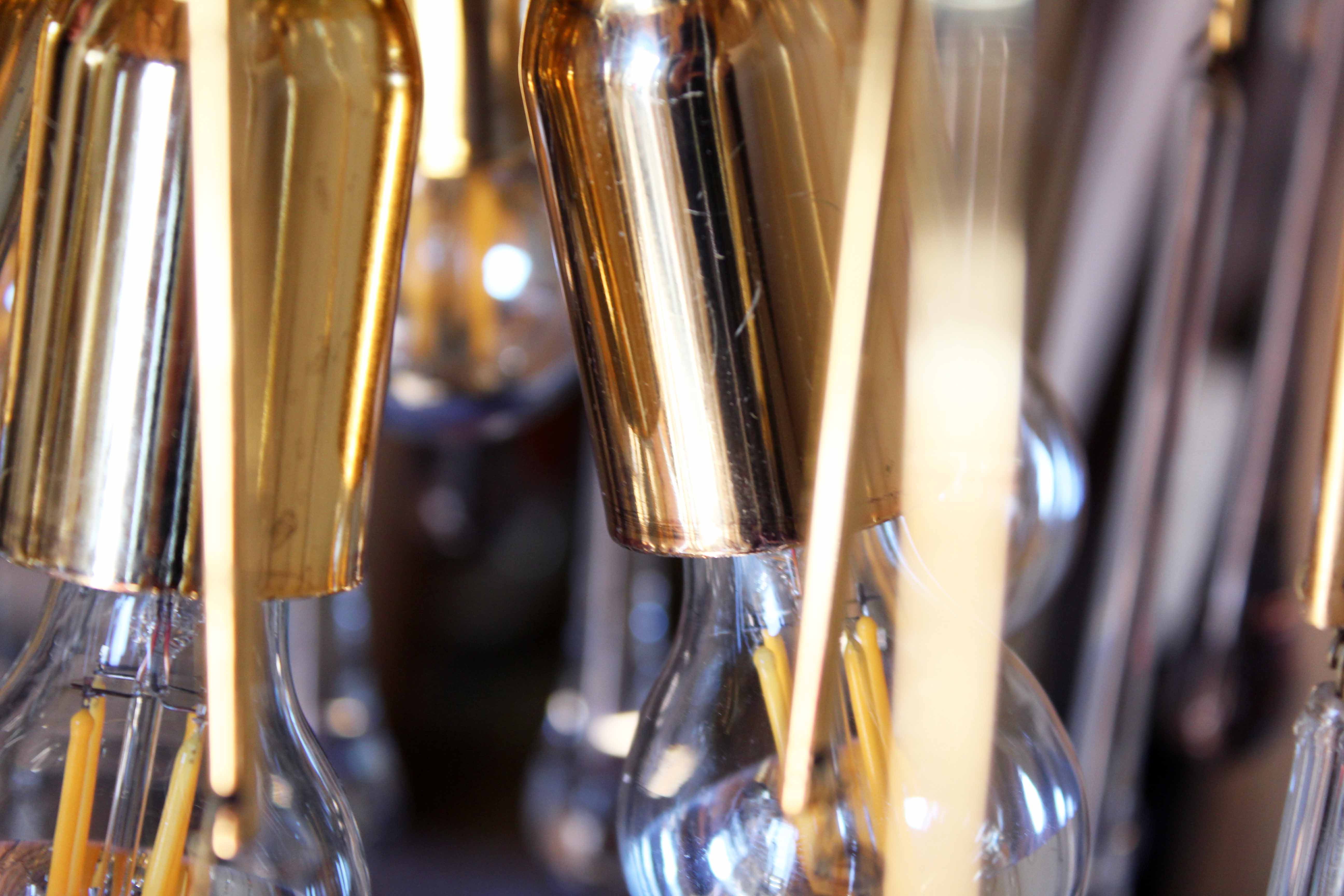 Paolo Venini's "drops" chandelier for Eurolux