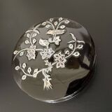 Japanese lacquer and mother-of-pearl jewelry box