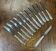 Set of 12 silver-plated cheese knives