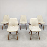 Midcentury Dutch design dining chairs