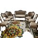Salon complet style Louis XV italien canapé fauteuil chaise