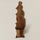 Vintage solid brass gold wall candle holder