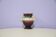 Vintage vase in brown and blue ceramics