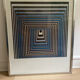Poster Victor Vasarely art print Shorewood New York framed