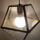 Lantern walkable glass and brass