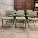 6 Chaises Design André Simard Airborne Vintage