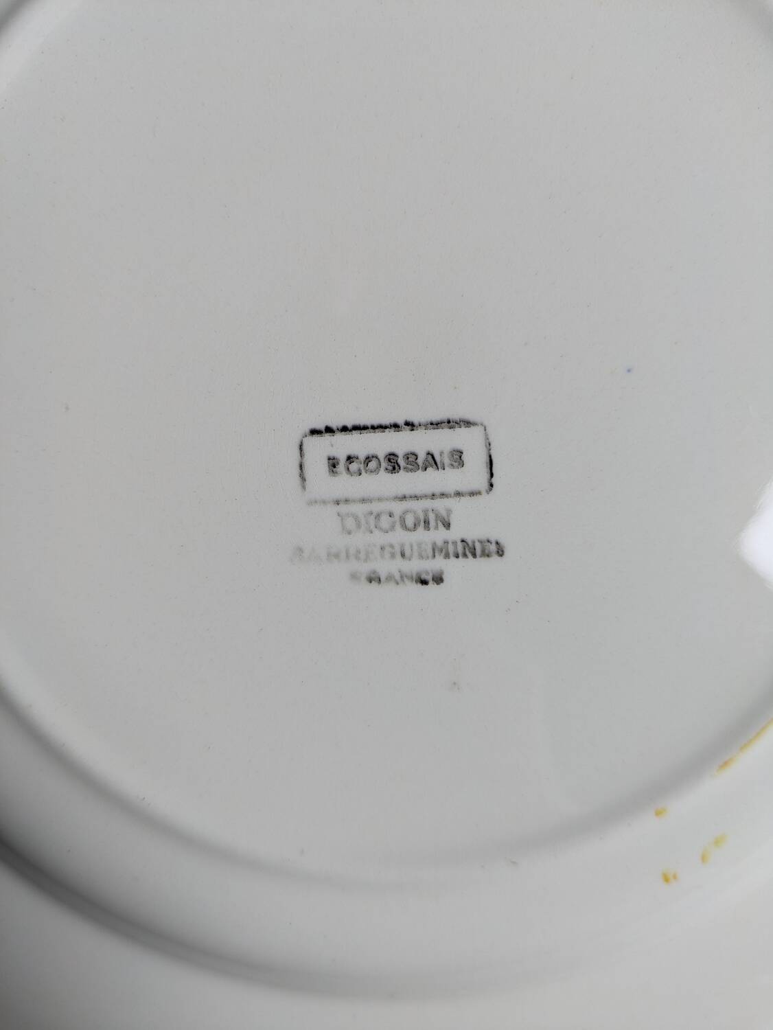 Vintage Digoin plates