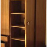 Vintage Scandinavian teak wardrobe from the 60s and 70s