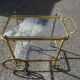 Rolling serving table in neo-classical Louis XVI style.