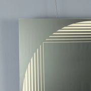 Vintage mirror FontanaArte Brama design Gianni Celada Italy 1970s