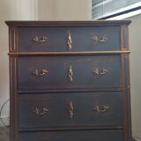 Commode patinée style Louis XV