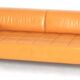 Quadra 3-seater leather sofa Poltrona Frau