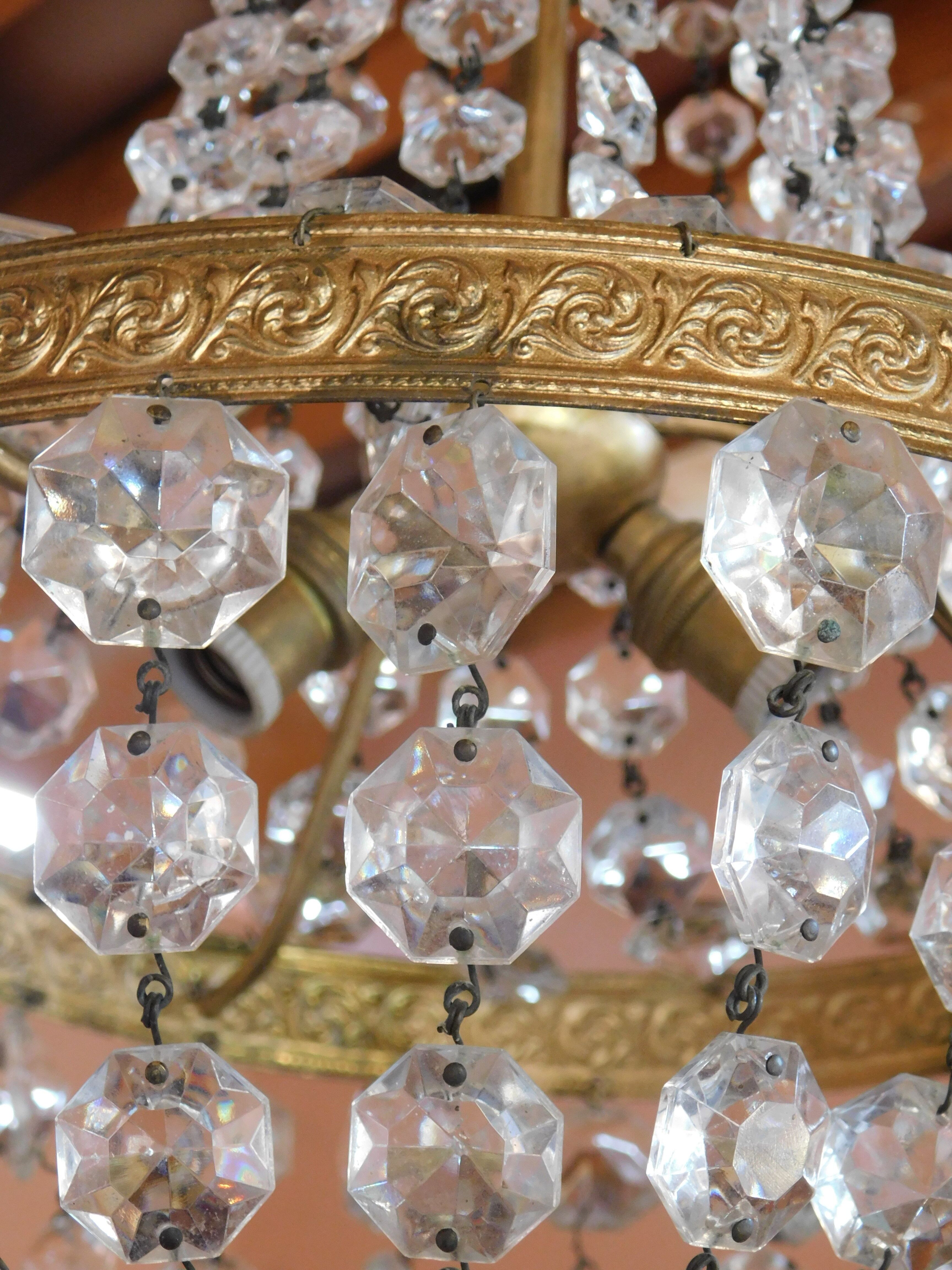 Hot air balloon chandelier - 25 cm