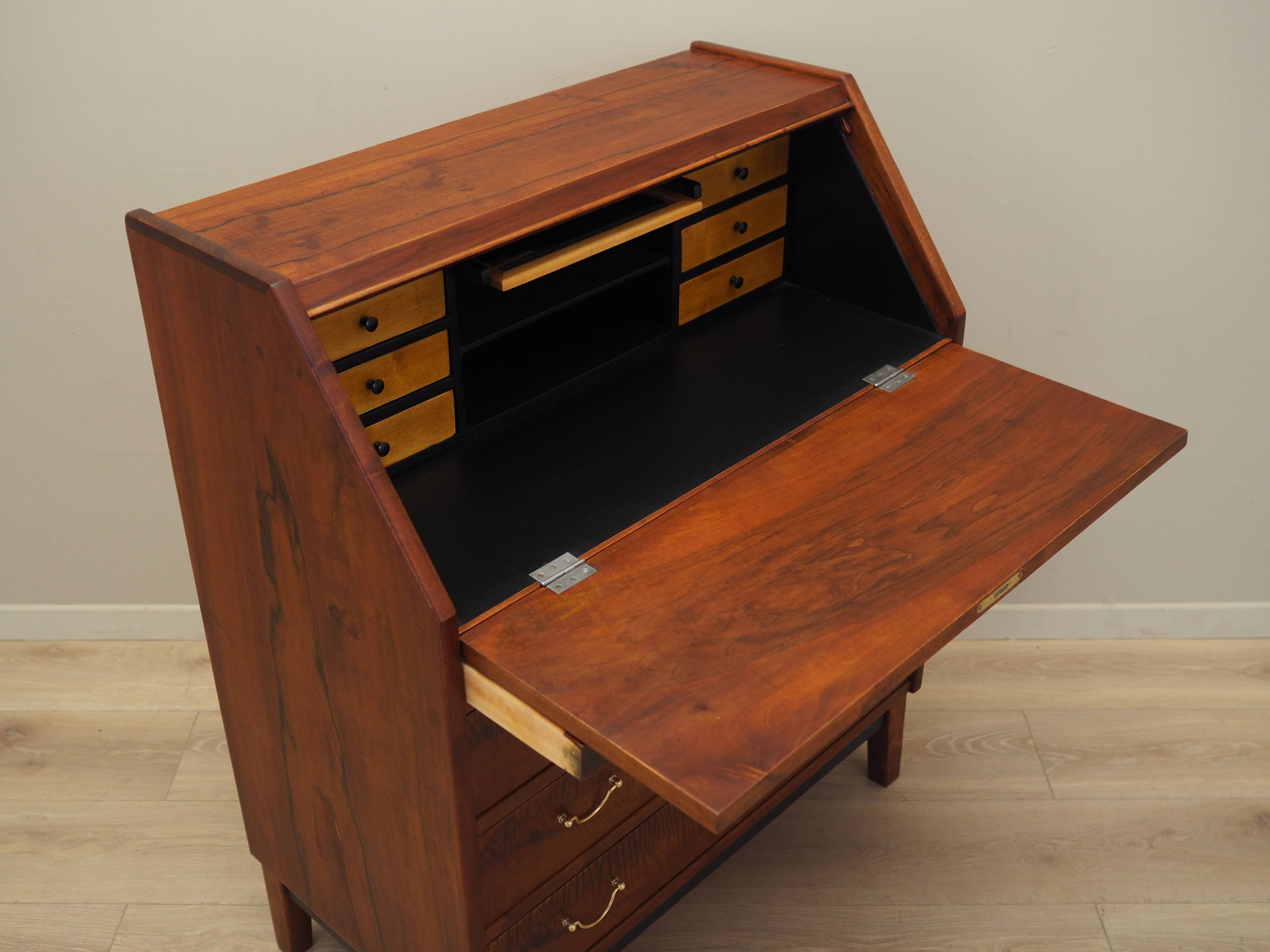 Walnut secretary, Danish design, 1960s, production: Denmark