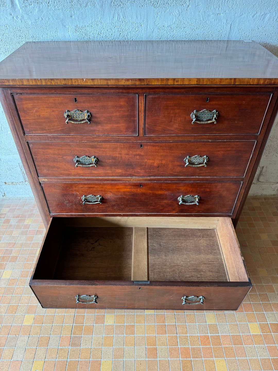 Commode anglaise en acajou