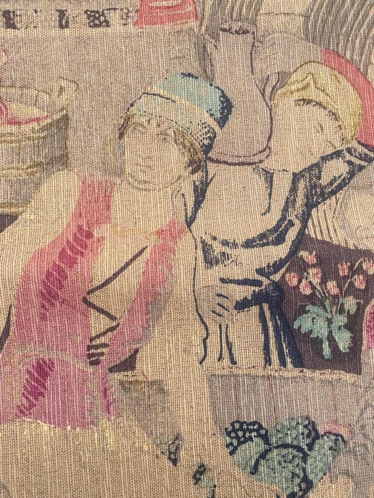 Mid-century French tapestry