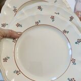Digoin & Sarreguemines soup plate, Arromanches model