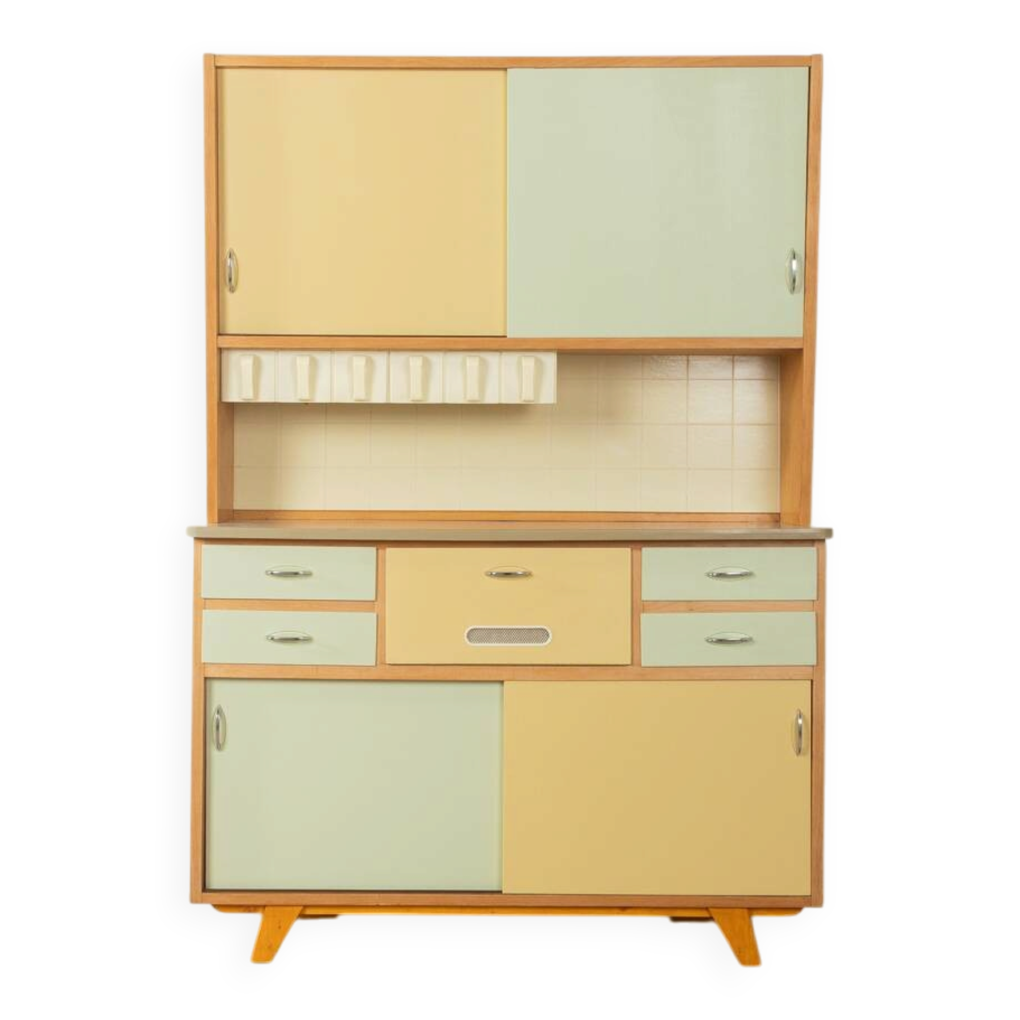 charming kitchen cabinet, vintage