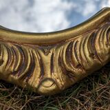 Old mirror gilded