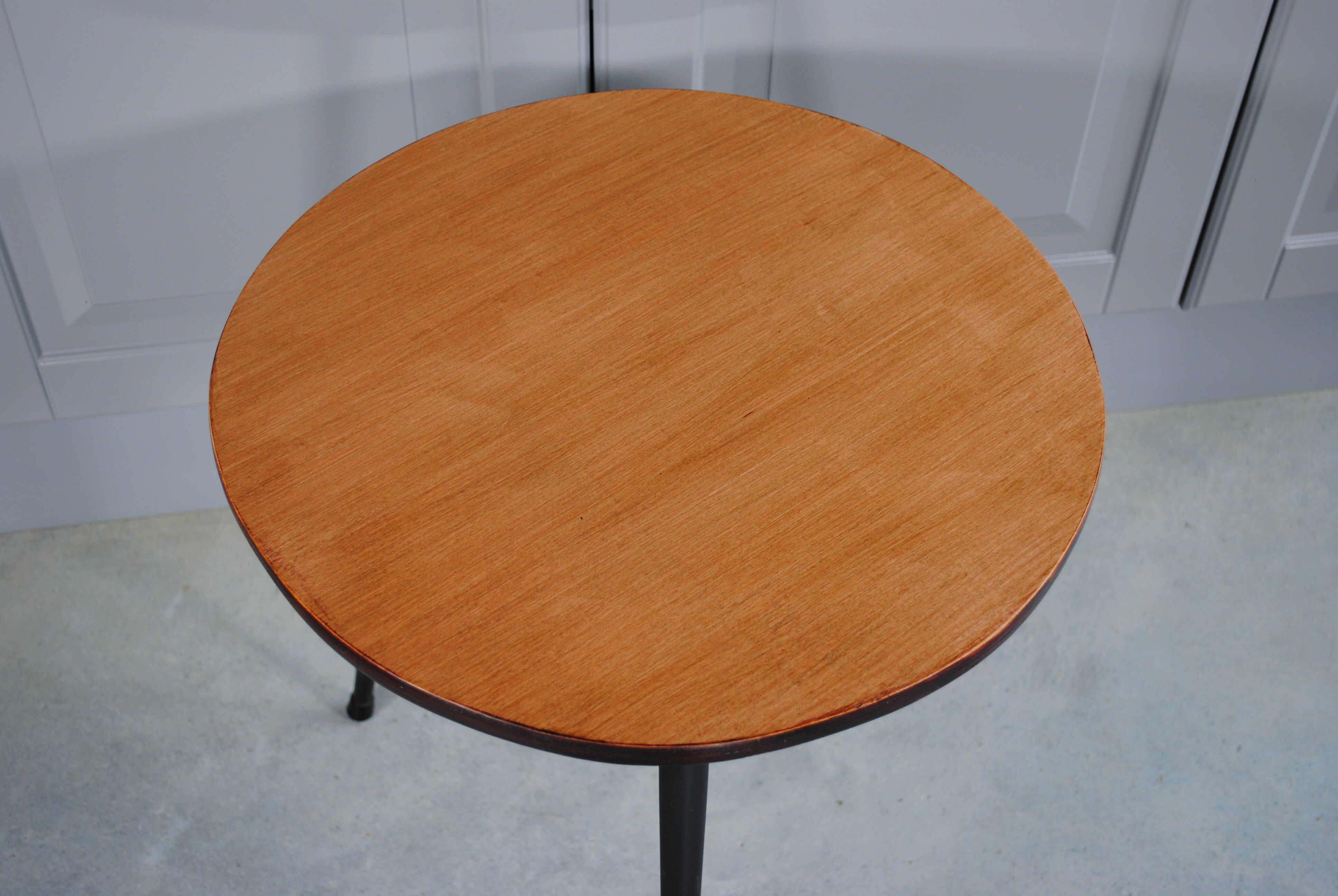 Vintage tripod side table