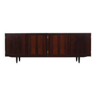 Rosewood sideboard, Danish design, 1970s, designer: Carlo Jensen, production: Hundevad