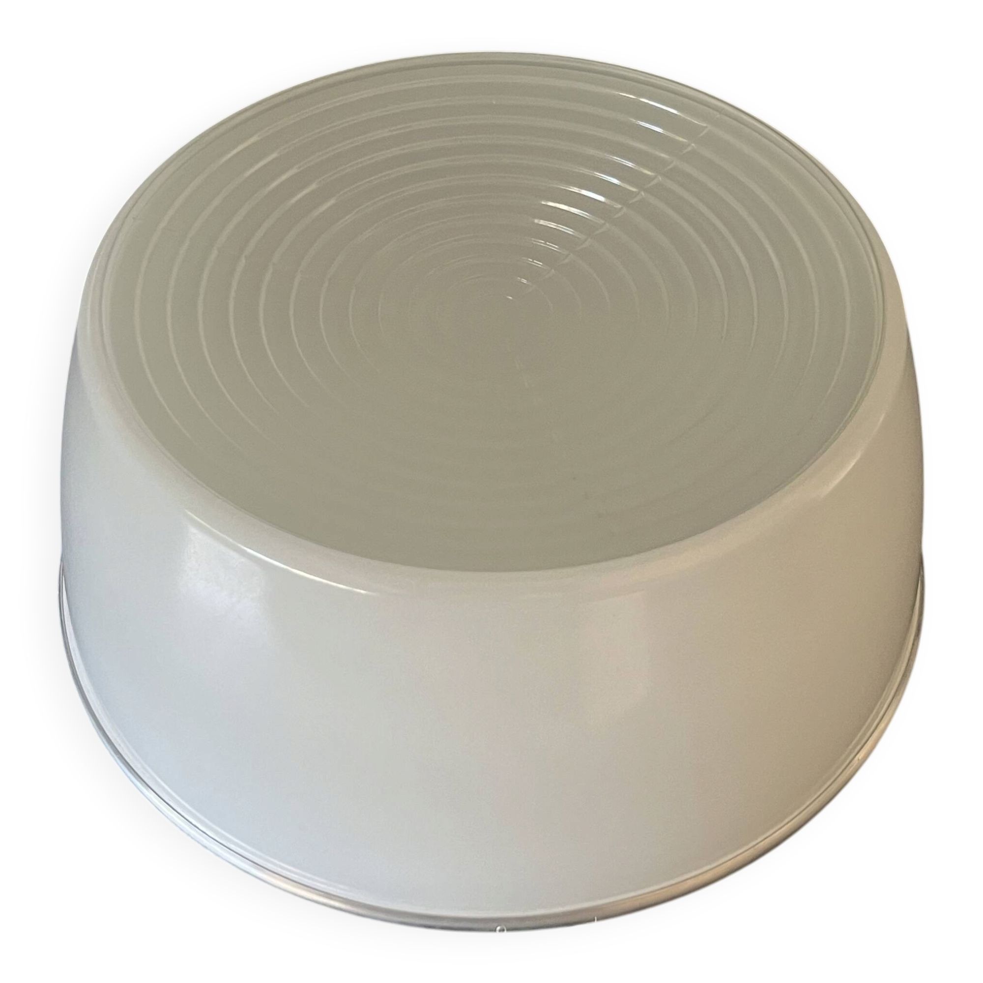 Holophane glass ceiling light