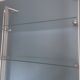 Roset shelf, aluminium and glass, type Michel Ducaroy, 1970s.
