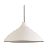 White metal pendant lamp by Lisa Johansson-Pape for Stockmann-Orno, Finland