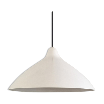 Suspension en métal blanc par Lisa Johansson-Pape pour Stockmann-Orno, Finlande