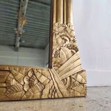 Golden mirror Art Deco