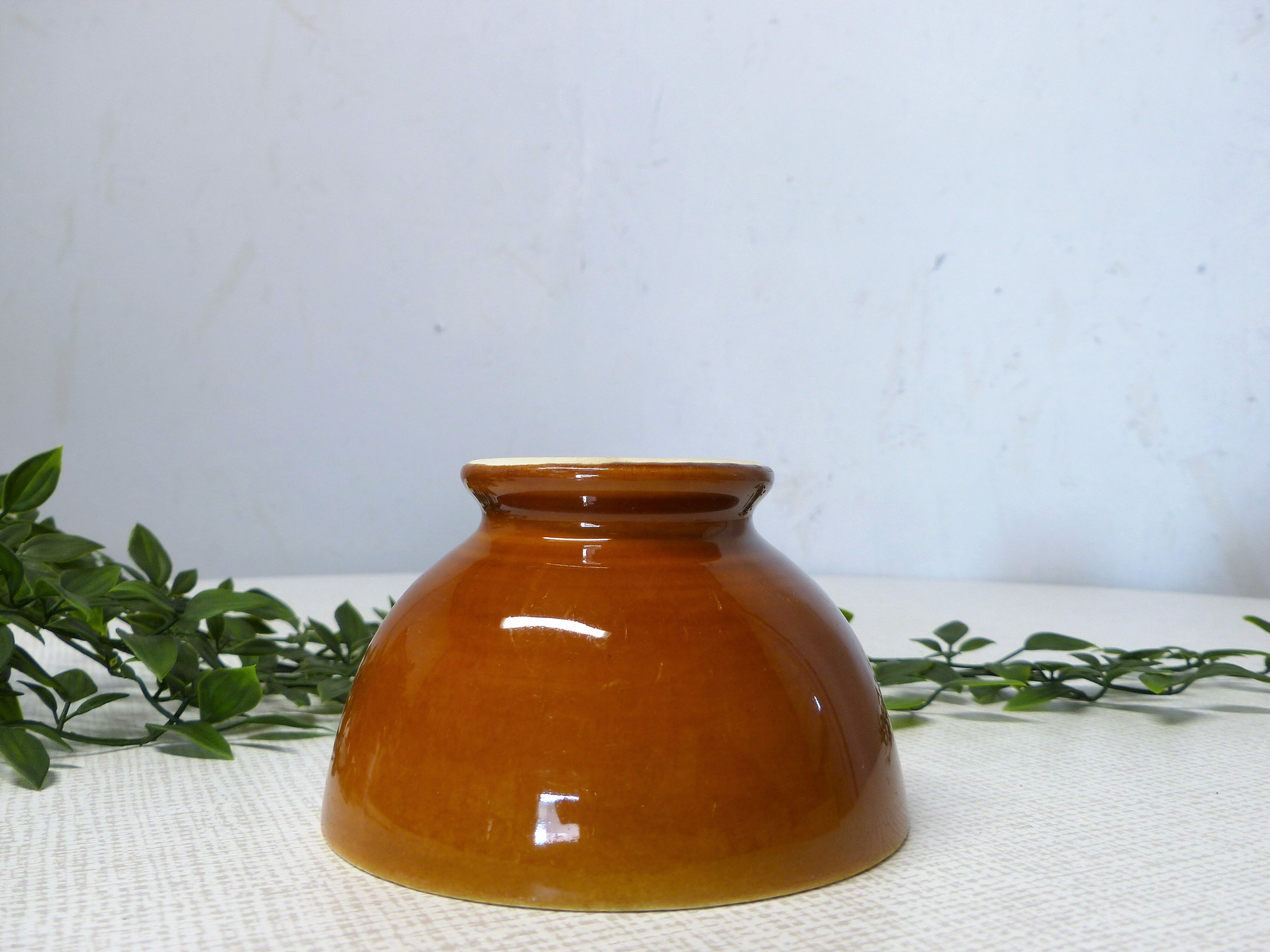 Duo of earthenware bowls