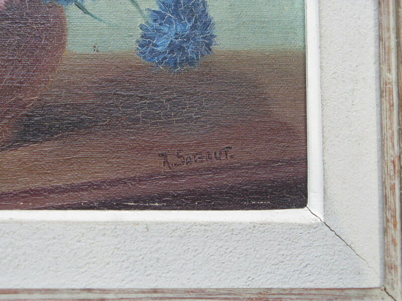 Painting oil on canvas R. Sagaut,