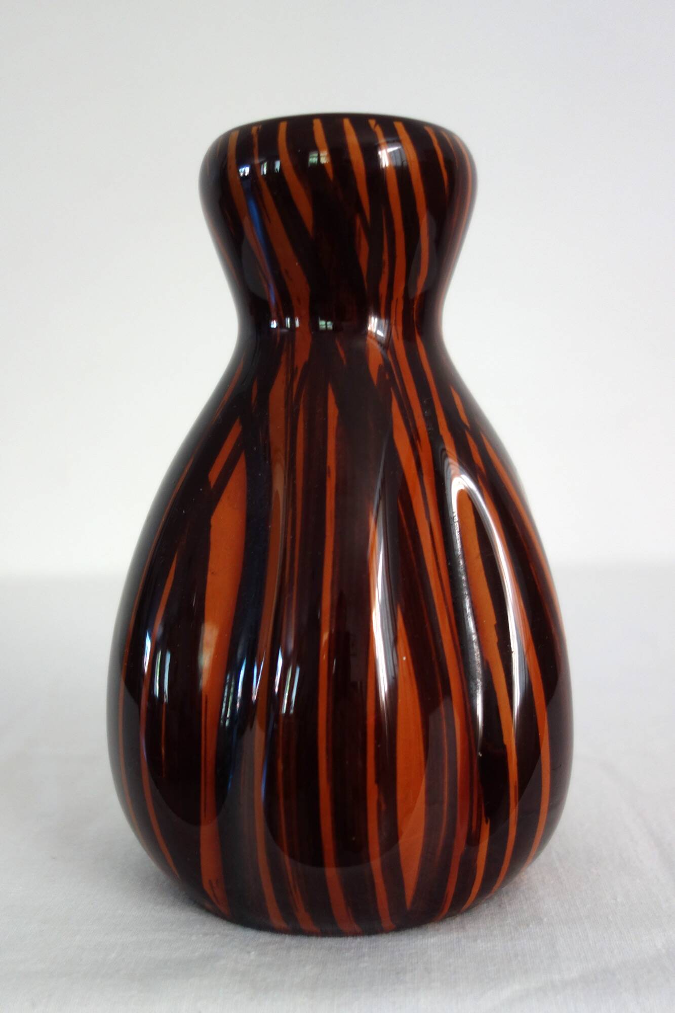 Domino Sarreguemines vase from the 50s/60s