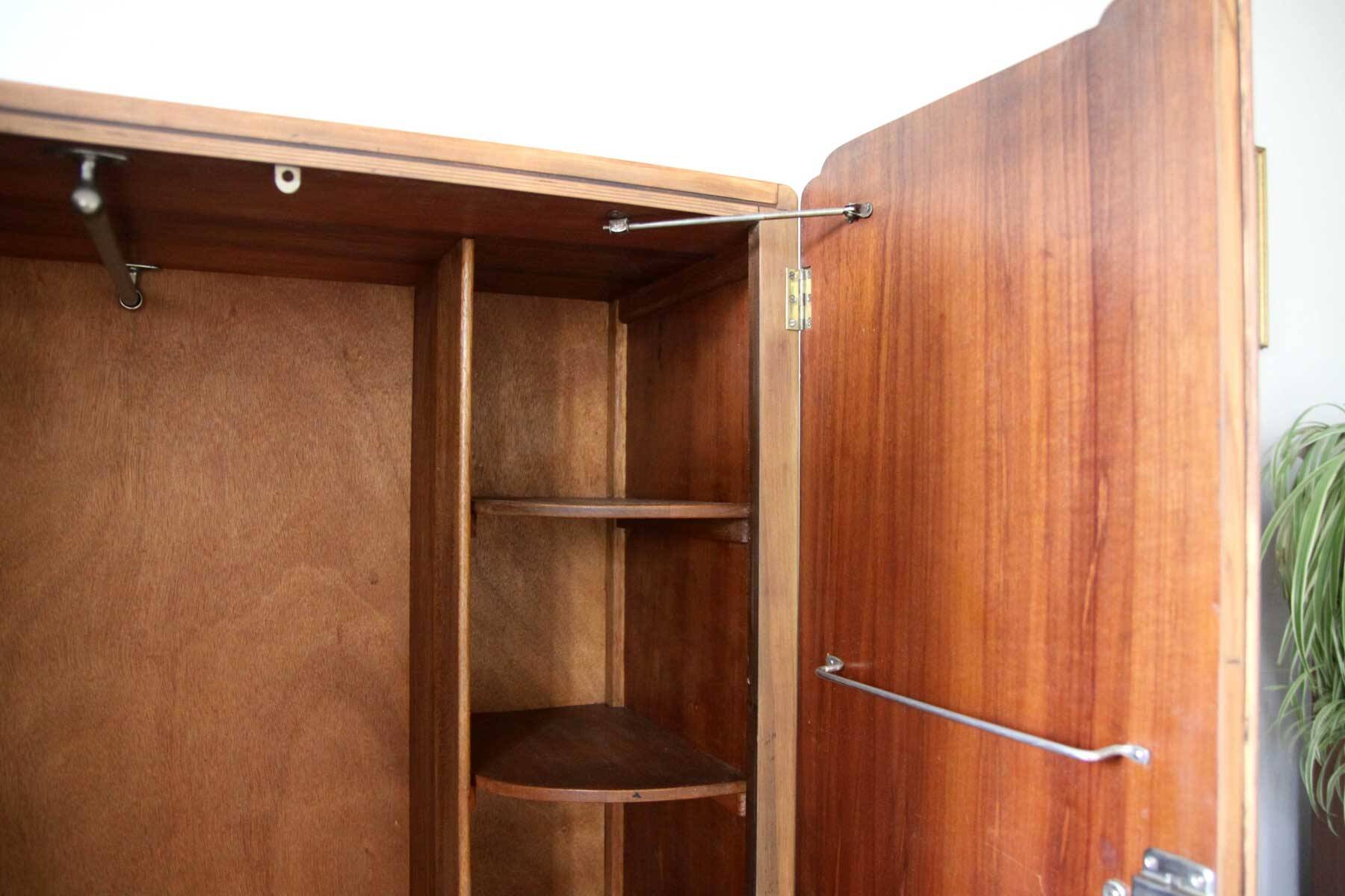 English Art Deco wardrobe