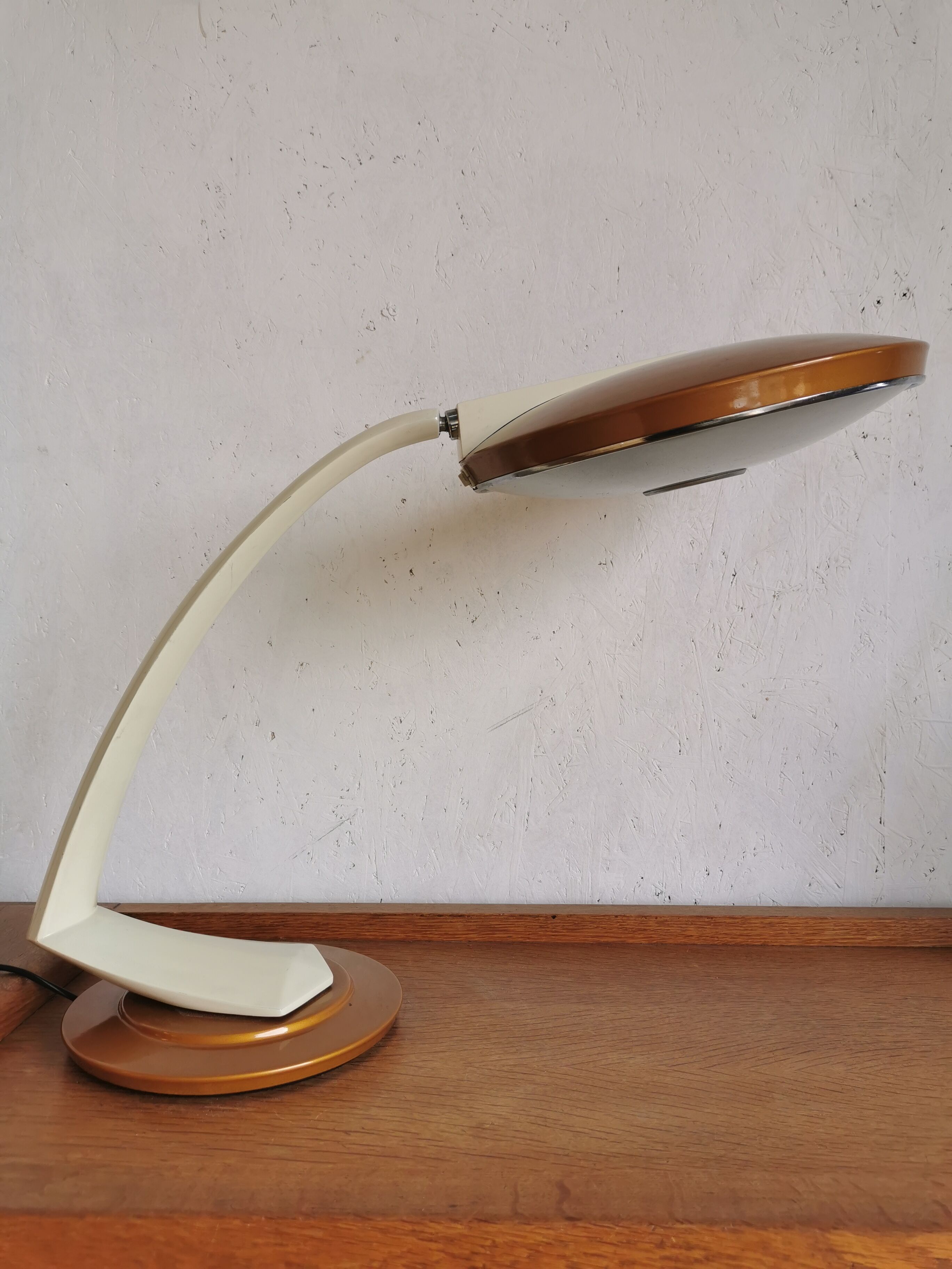 Lampe de bureau Fase "Boomerang" des années 70